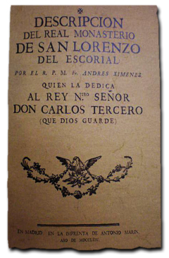 Descripci�n del Real Monasterio del Escorial - Andr�s Xim�nez